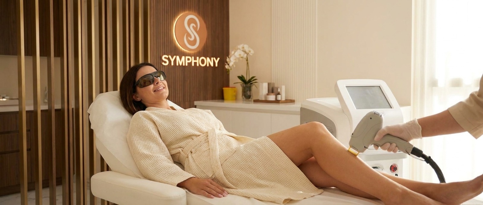 Treatment room at Symphony Clinic in Business Bay, Dubai